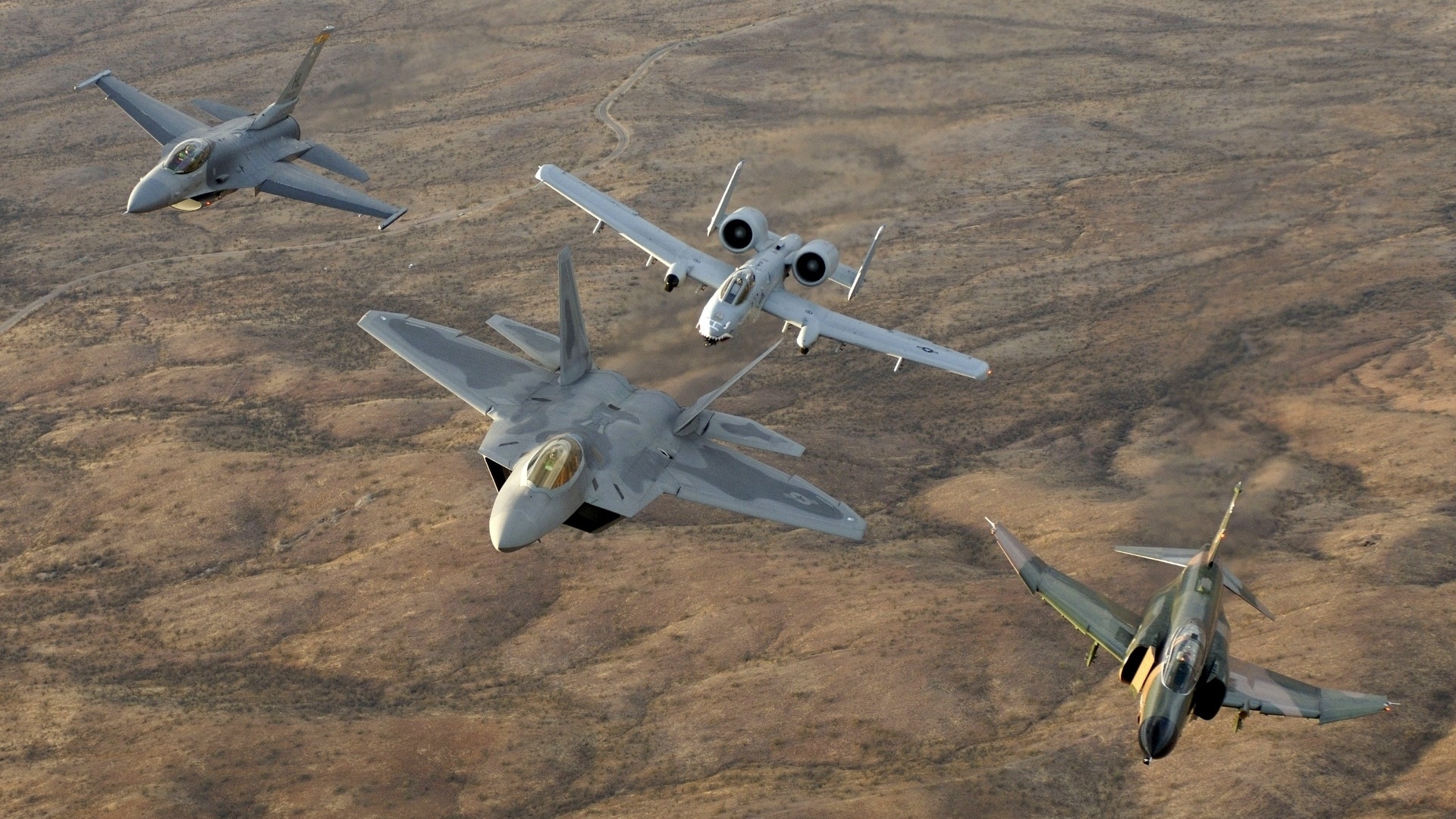 , , , F-16 f-22 a10 f-4, 