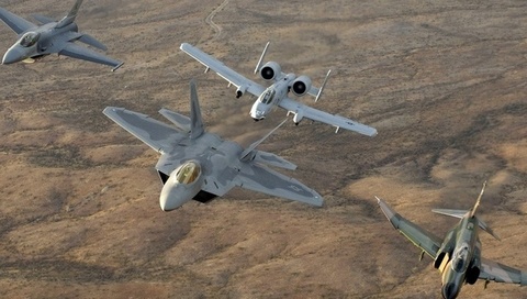 , , , F-16 f-22 a10 f-4, 