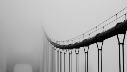 , city, , , golden gate bridge, bridge, San francisco, fog, california