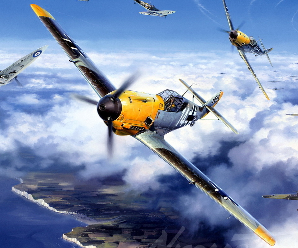 bf-109, me-109, Messerschmit