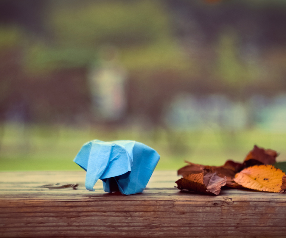 , , origami, , , elephant, paper, leaves, 