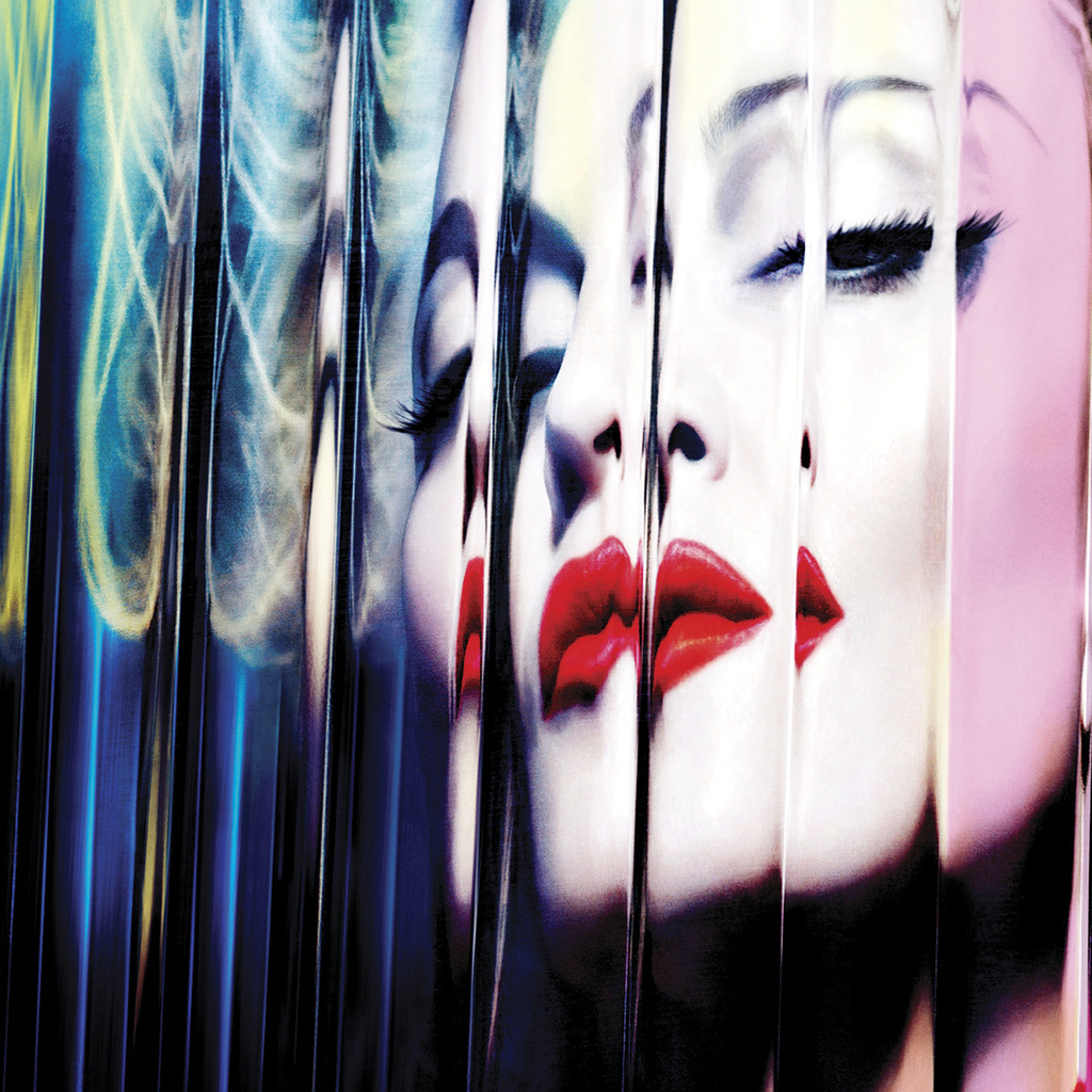 madonna, photo album cover, mdna