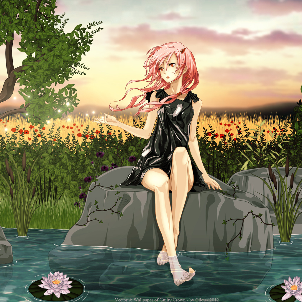 , , Guilty crown, yuzuriha inori, , 