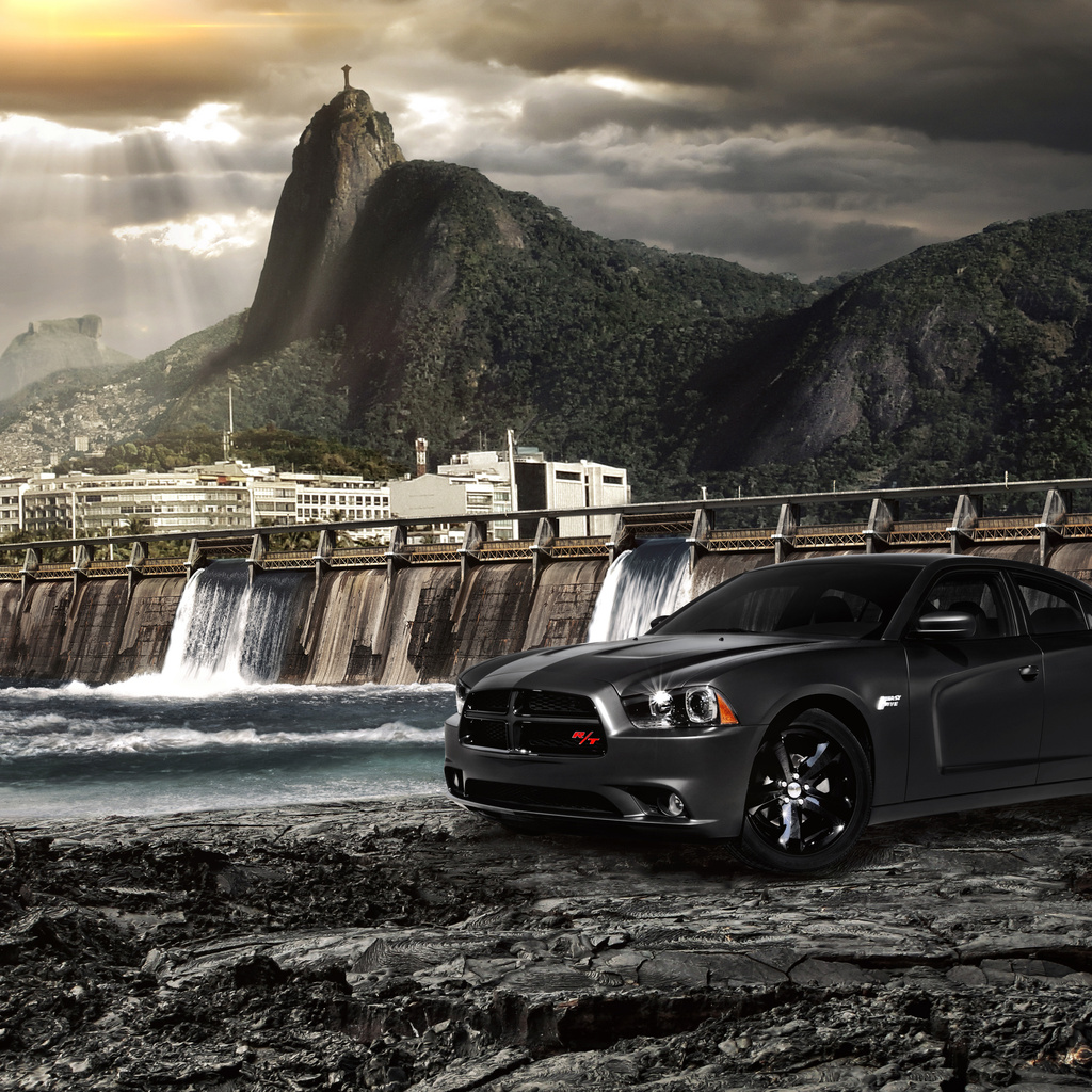 rio de janeiro, dodge, ,   , charger, Fast five, 