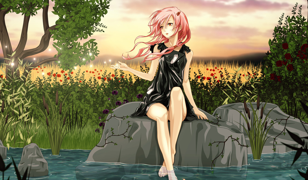 , , Guilty crown, yuzuriha inori, , 