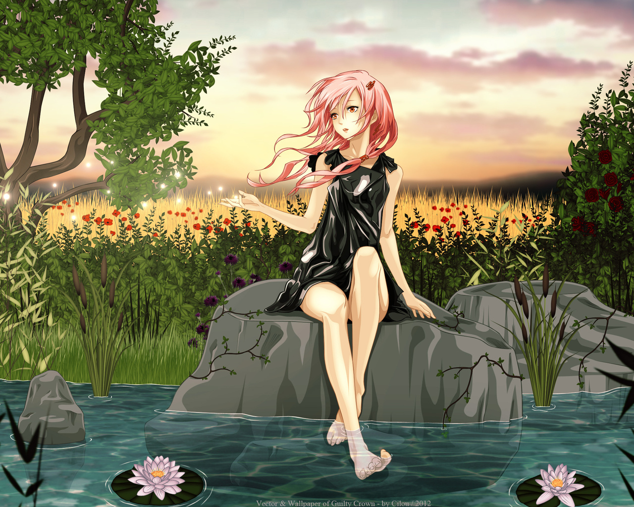 , , Guilty crown, yuzuriha inori, , 