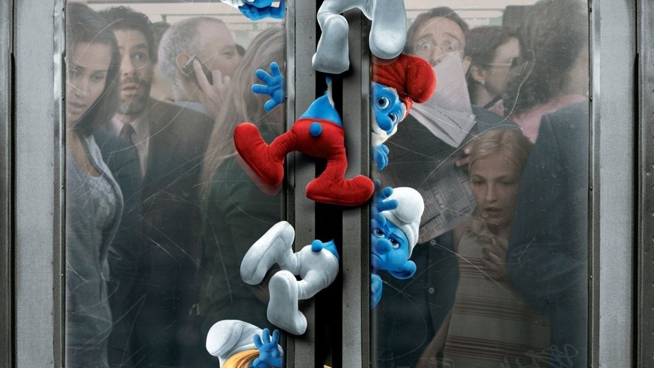 new-york, -, , , underground, station, the movie, Smurfs