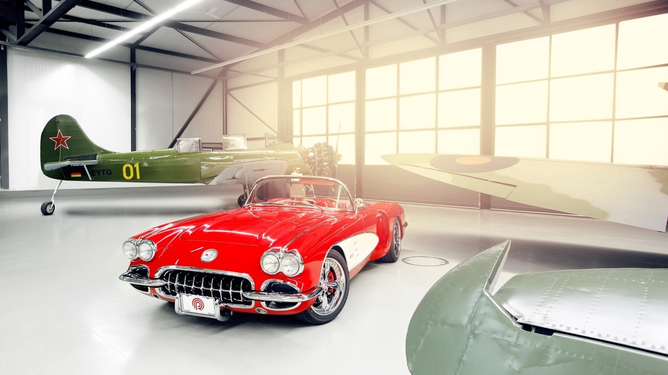 1959, custom, c1, chevrolet, corvette, by pogea racing