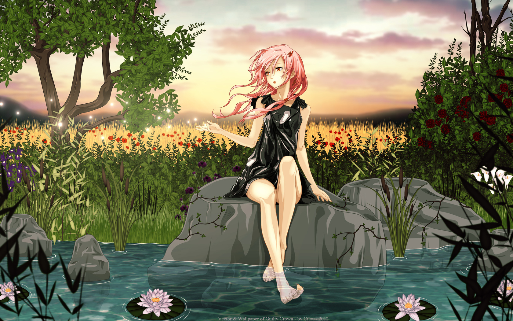 , , Guilty crown, yuzuriha inori, , 