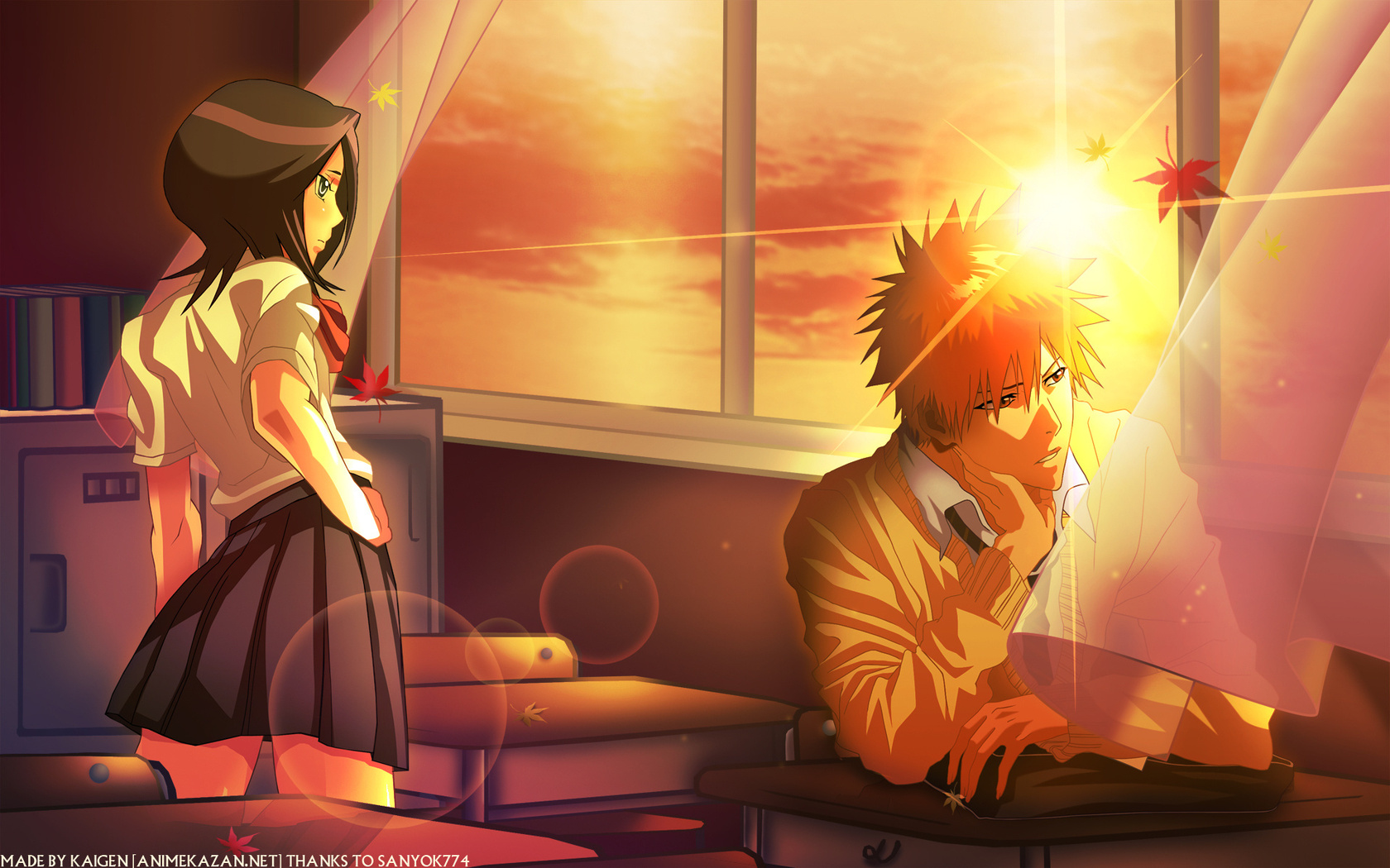 rukia kuchiki, ichigo kurosaki, , Bleach, 