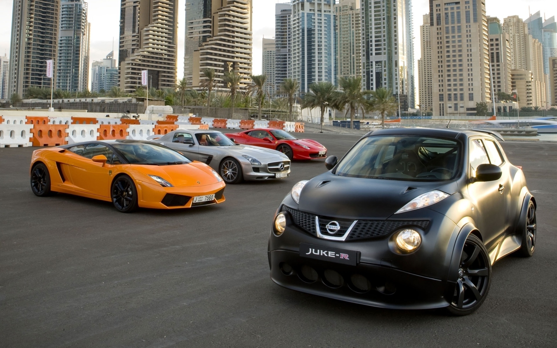 ferrari, nissan, gallardo, 458, lamborghini, juke r, italia, and