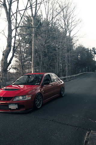 mitsubishi lancer evo, red, , 