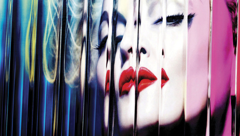 madonna, photo album cover, mdna