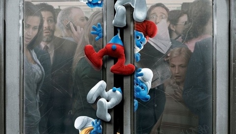 new-york, -, , , underground, station, the movie, Smurfs