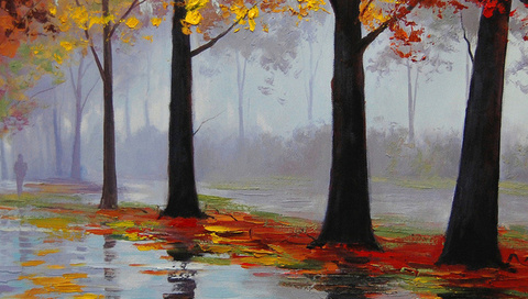 artsaus, , , autumn rain