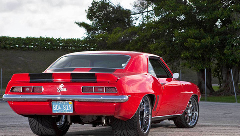 red, muscle car, z-28, , camaro, chevrolet