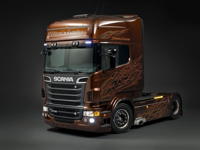 r730, black amber, , Scania, scania trucks, 730, , 730 ..