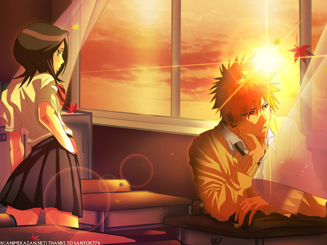 rukia kuchiki, ichigo kurosaki, , Bleach, 