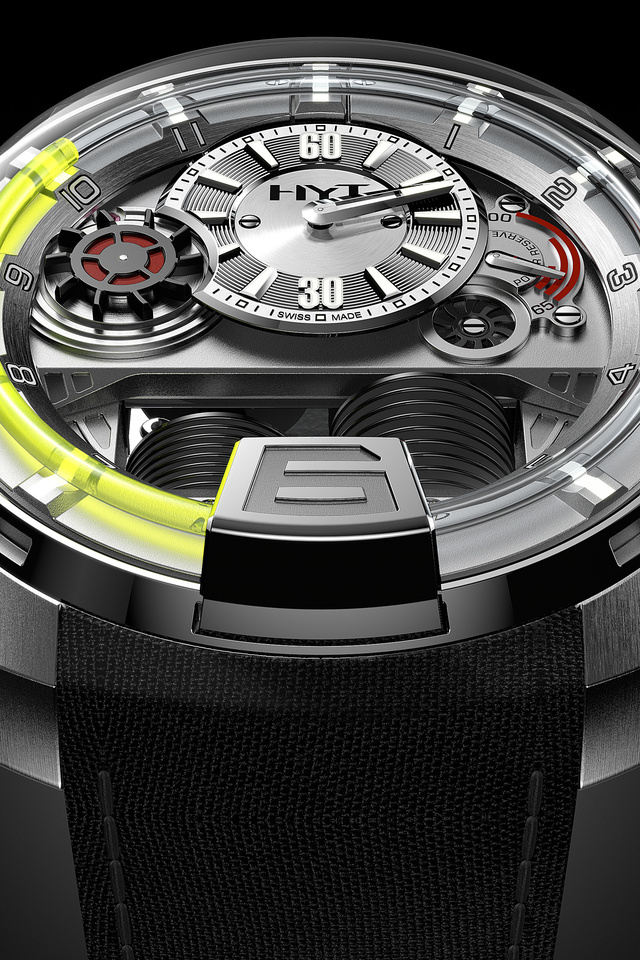 , hyt, with the h1 watch, unleashes a masterpiece, watch