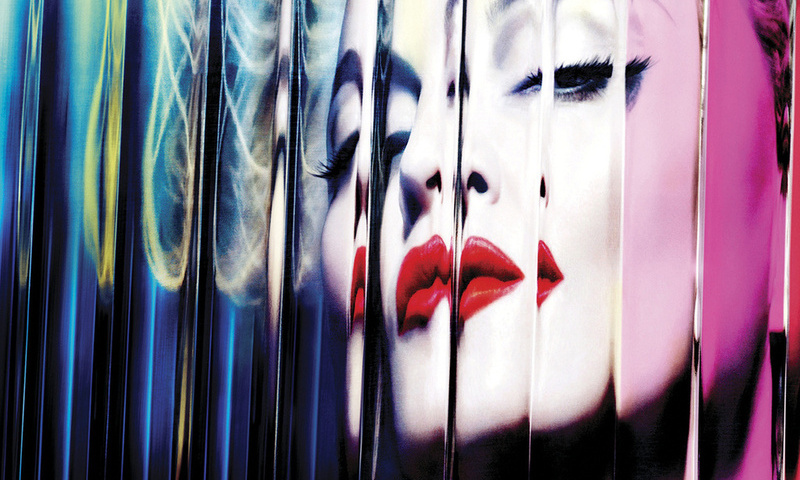 madonna, photo album cover, mdna