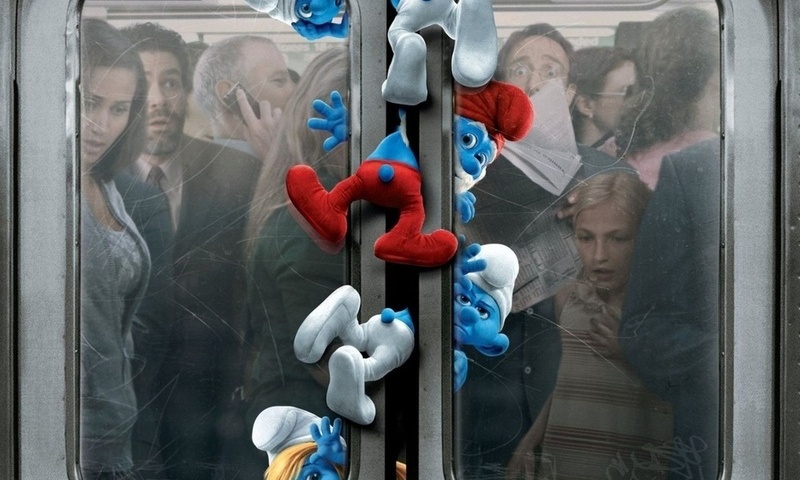 new-york, -, , , underground, station, the movie, Smurfs