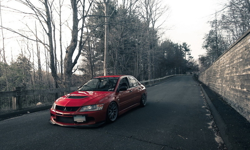 mitsubishi lancer evo, red, , 