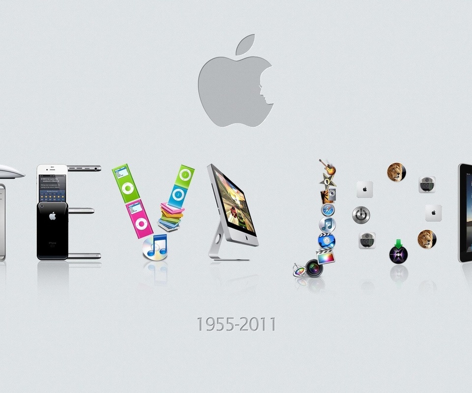 apple,  , 1955-2011 , 