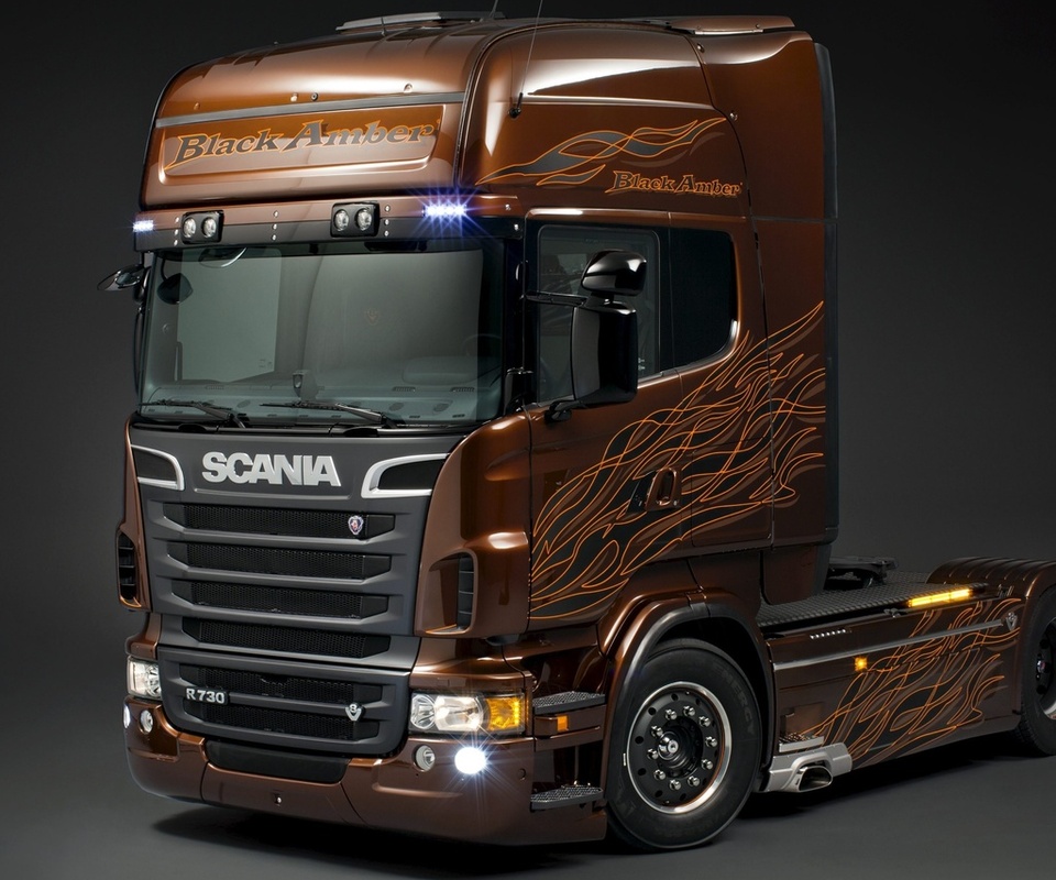 r730, black amber, , Scania, scania trucks, 730, , 730 ..