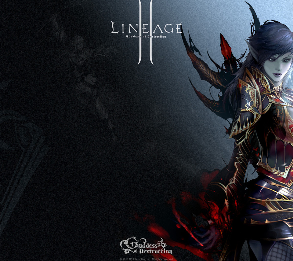 Lineage 2, awakening, , feoh wizard, dark elf, goddess of destruction