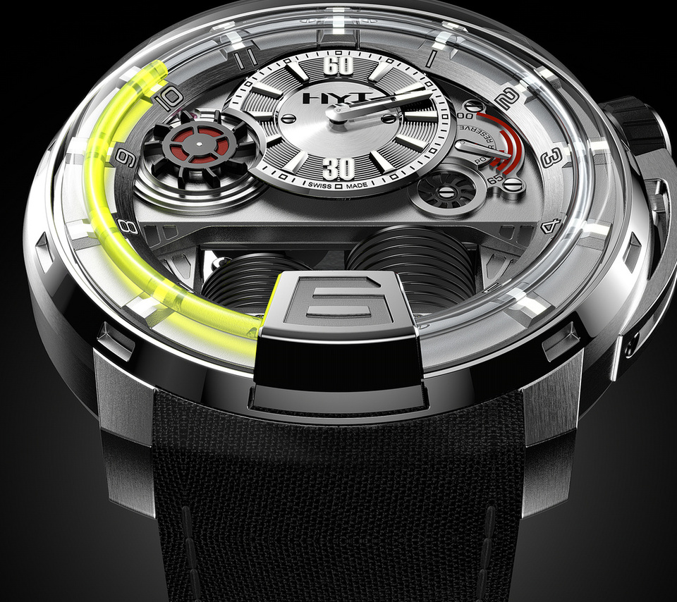 , hyt, with the h1 watch, unleashes a masterpiece, watch