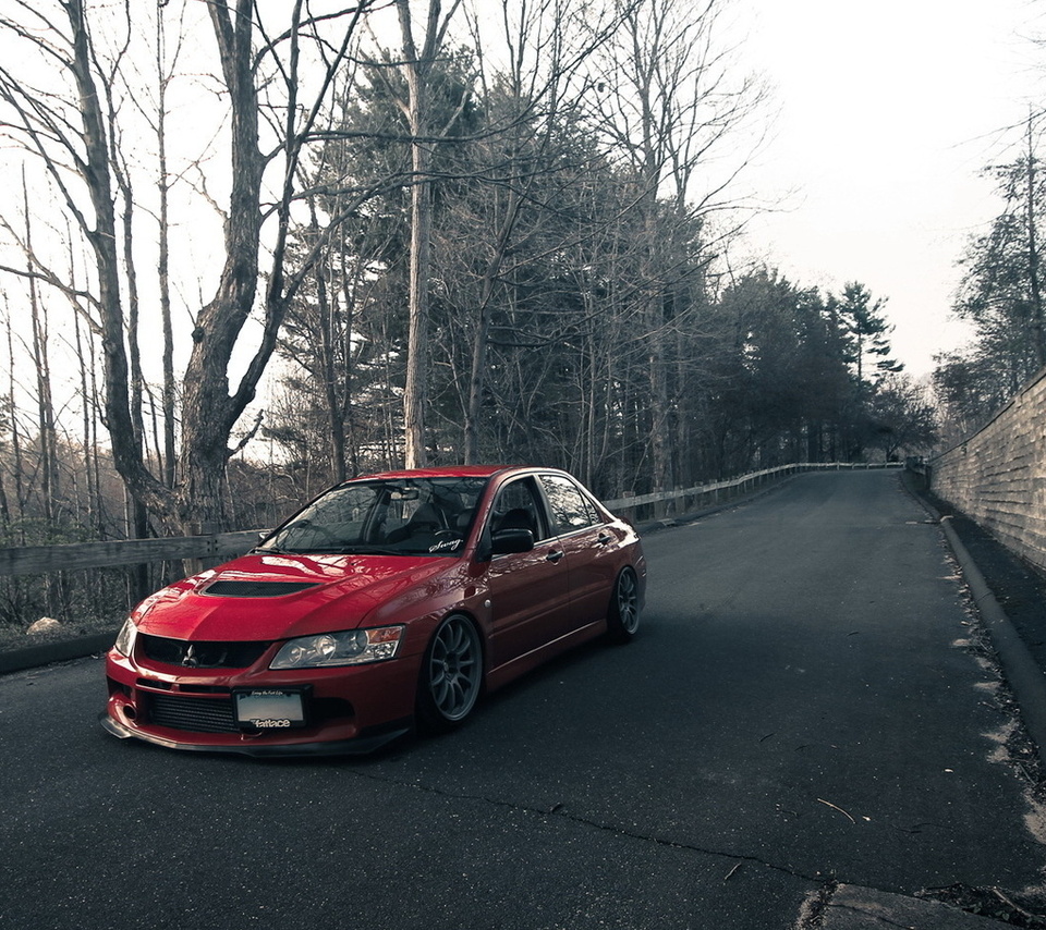 mitsubishi lancer evo, red, , 