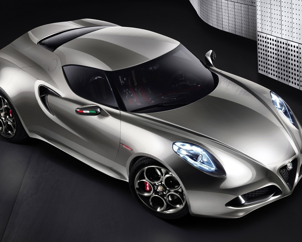 Alfa romeo, car, concept, 4c