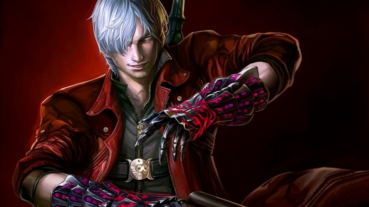 guns, dwd art, dmc, dante, sword, fanart, rebellion, Devil may cry 4, game wallpapers