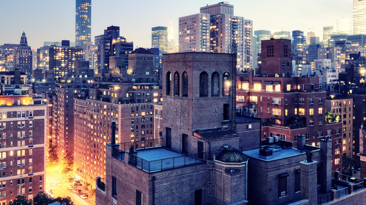 -, nyc, , new york city, Upper east side, , usa, twilight