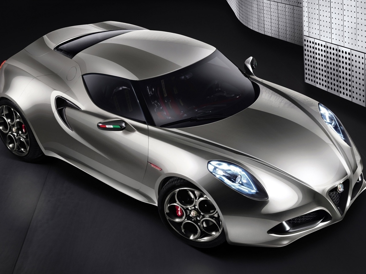 Alfa romeo, car, concept, 4c