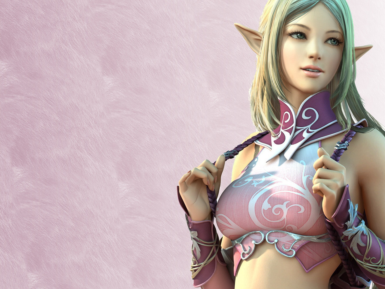 , Lineage, , , , elf, girl, game wallpapers