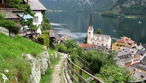 hallstatt, austria, 