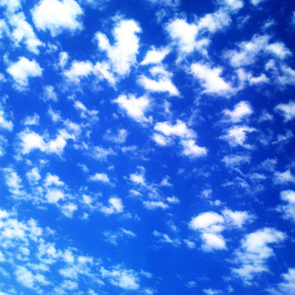 clouds, blue sky, sky