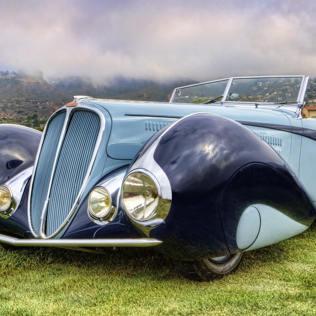 delahaye, cabriolet, 135m, 1937, by figoni &amp; falaschi