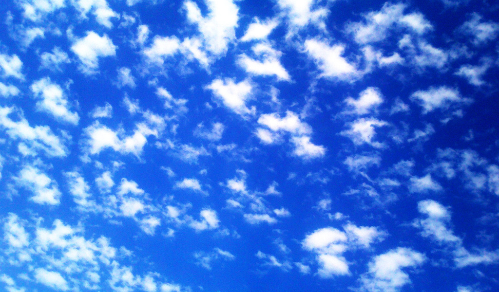 clouds, blue sky, sky