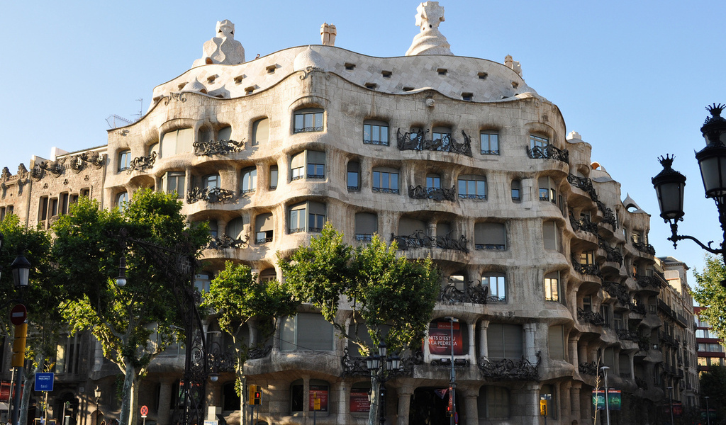 spain, casa mila, barcelona, , 