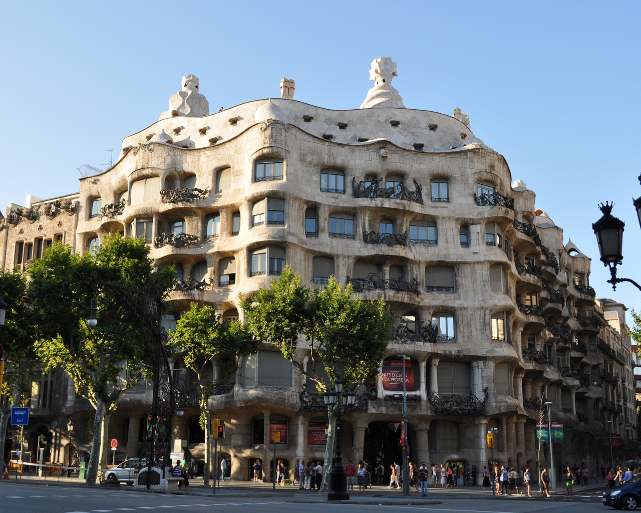 spain, casa mila, barcelona, , 