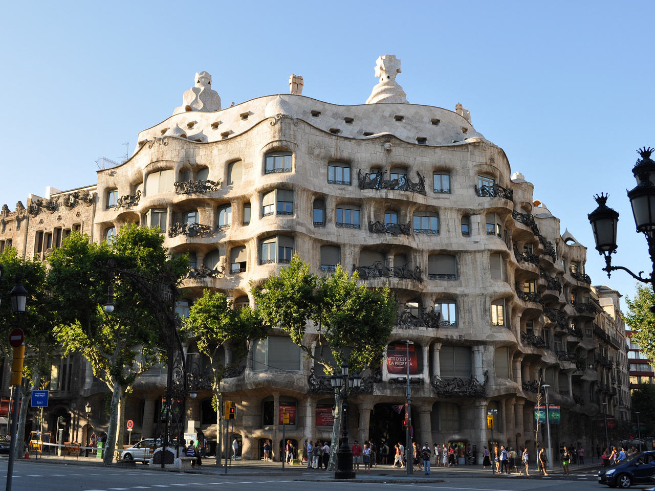 spain, casa mila, barcelona, , 