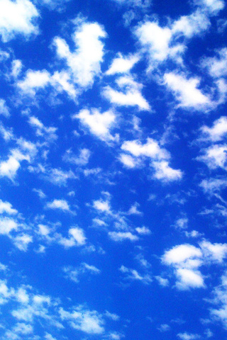 clouds, blue sky, sky