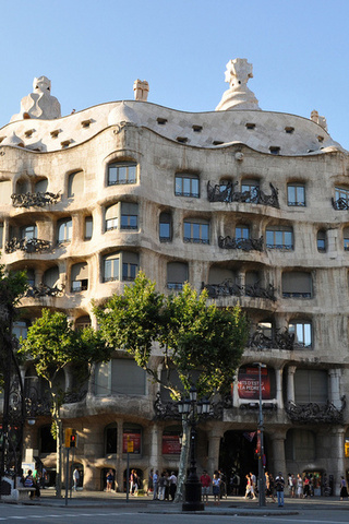 spain, casa mila, barcelona, , 