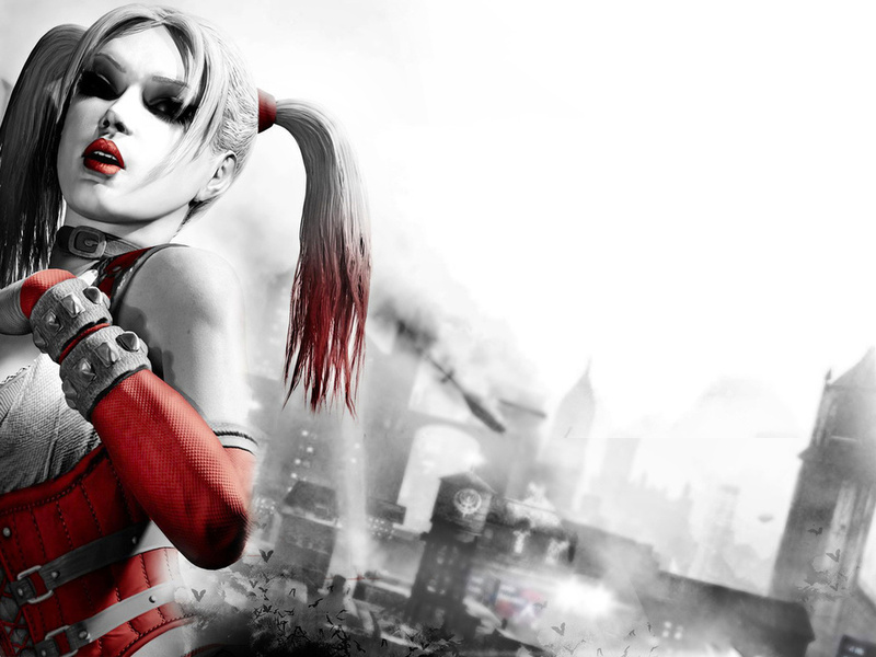 Harley quinn,  , arkham city, batman