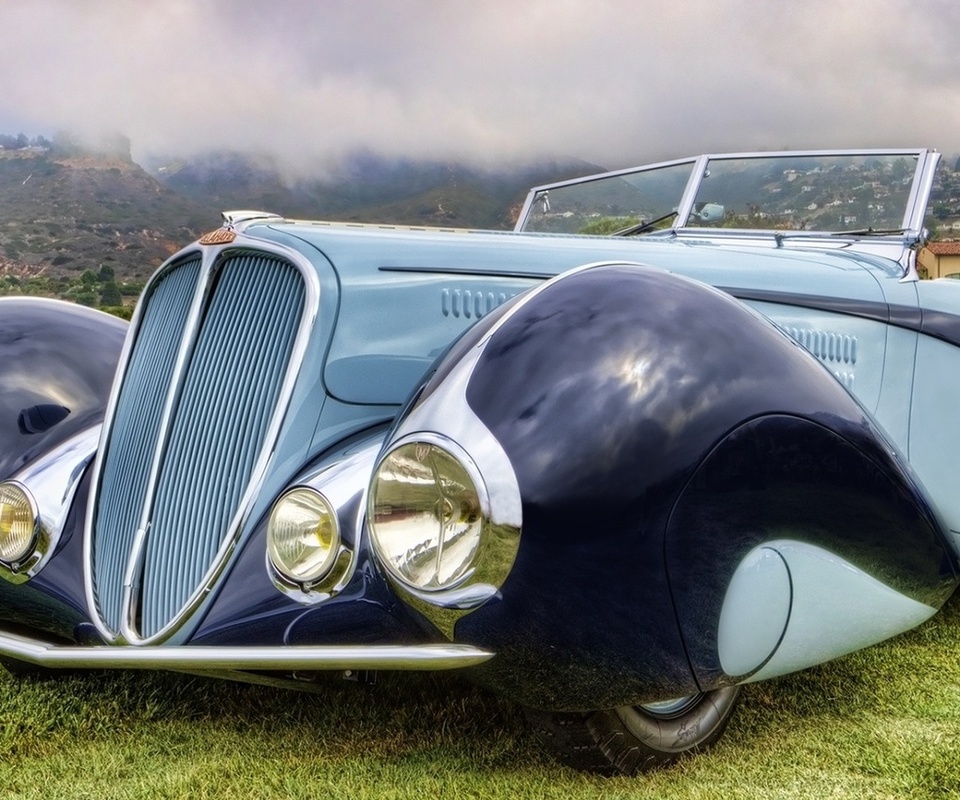 delahaye, cabriolet, 135m, 1937, by figoni &amp; falaschi