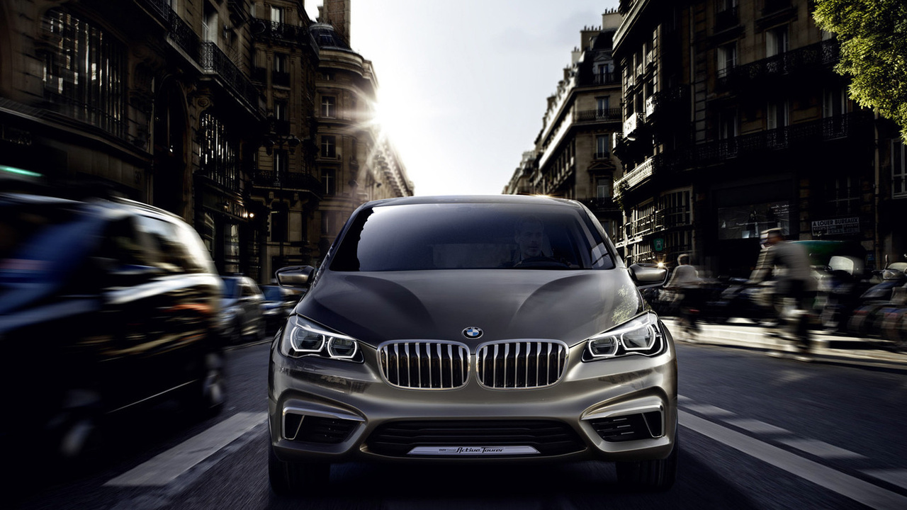 street, motion, traffic, blur, concept, bmw, active tourer