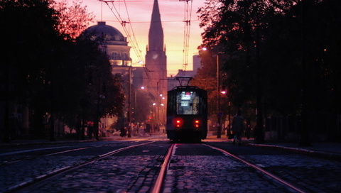 , poland, , tram