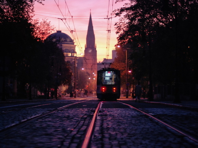 , poland, , tram